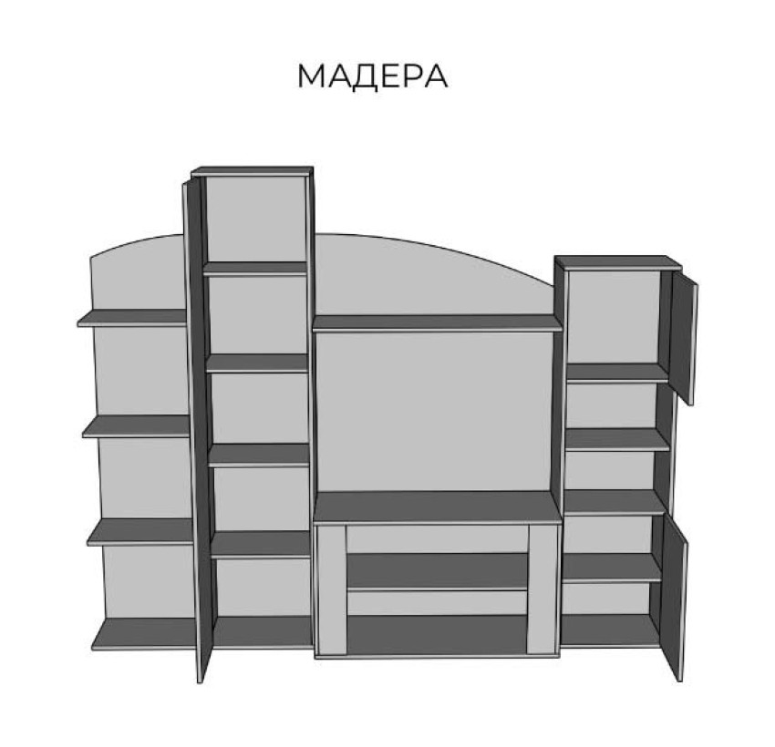Гостиная Мадера Свит Меблив