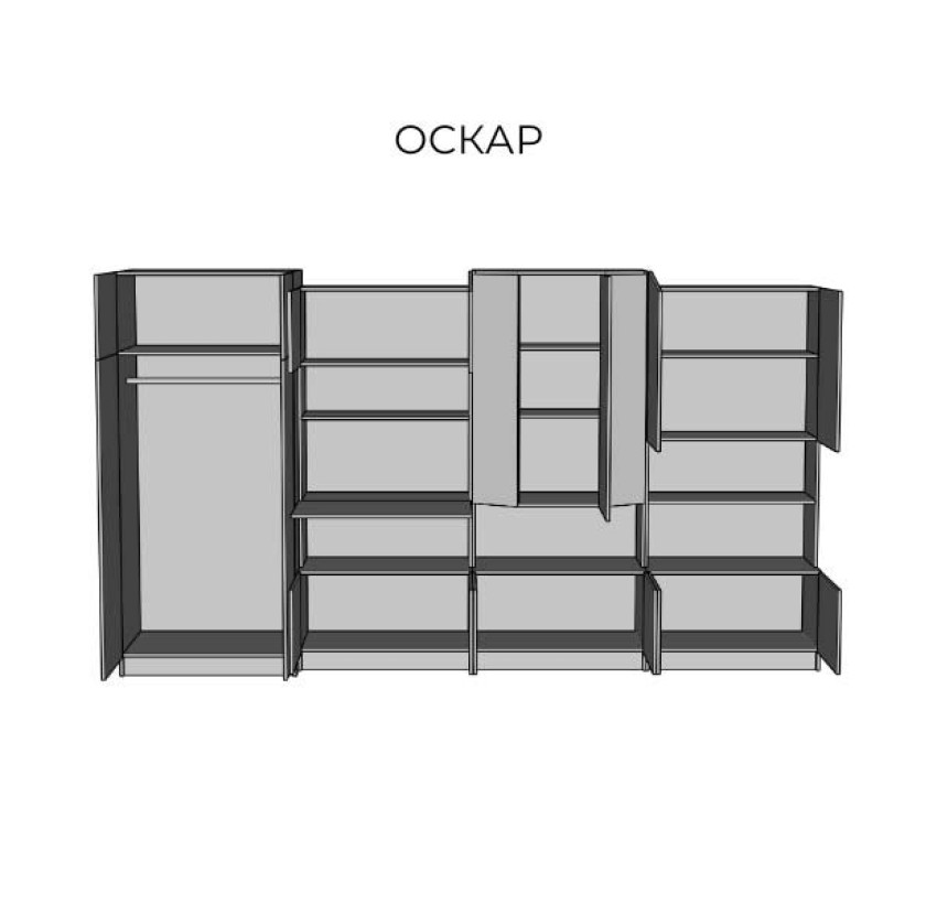 Стінка Оскар Світ Меблів