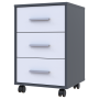Тумба Doros Т3 Графіт/Білий 43х42х66.4 (41902062)