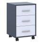 Тумба Doros Т3 Графіт/Білий 43х42х66.4 (41902062)