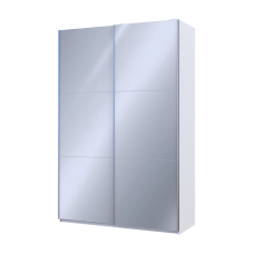 Шафа-купе Doros G-Caiser Білий текстурний 2 Дзеркала 160х60х240 (85274196)