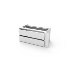 Блок шухляд для шафи купе Doros L-Caiser Білий 87,6х50х55 (40908004)