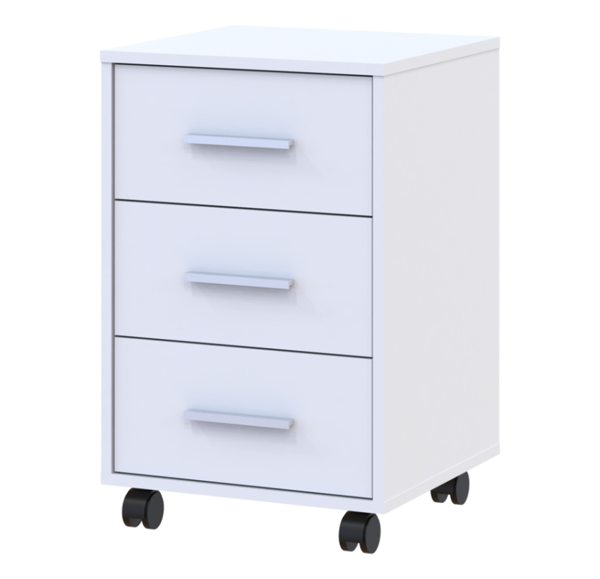 Тумба Doros Т3 Білий/Білий 43х42х66,4 (41902063)