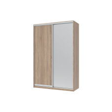 Шкаф купе Doros Сити Лайт Дуб Cонома 1 ДСП / 1 Зеркало 150х60х225 (42002039) Шкаф купе Doros Сити Лайт Дуб Cонома 1 ДСП / 1 Зеркало 150х60х225 (42002039)