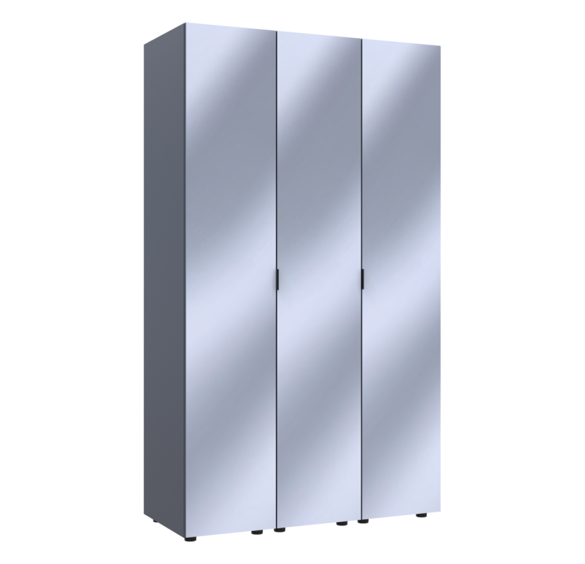 Комплект Doros Гелар Графит 3 Зеркала 117х49.5х203.4 (42002167)