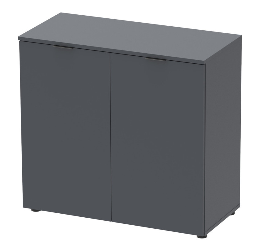 Комод Doros Рон 3 2 фасади Графіт 80х38х81 (41516002)