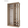 Прихожая Doros City One Door Дуб Cонома 1 Зеркало 110х45х210 (44900083)