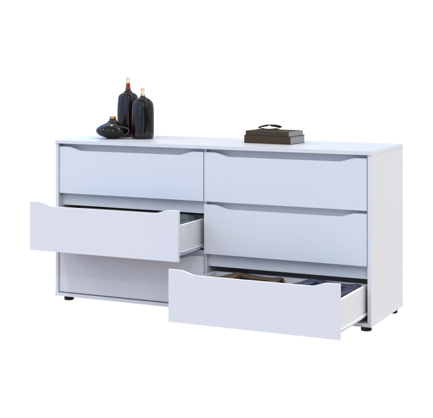 Комод Doros Глобус Белый 160х48х78 (44900224)