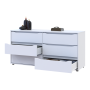 Комод Doros Глобус Белый 160х48х78 (44900224)