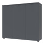 Комод Doros Рон 6 3 фасада Графит 120х38х100 (41516000)