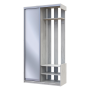 Передпокій Doros City One Door Білий Дуб 1 Дзеркало 110х45х210 (7536987)