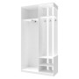 Передпокій Doros City One Door Білий 1 Дзеркало 110х45х210 (44900058)