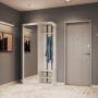 Передпокій Doros City One Door Білий 1 Дзеркало 110х45х210 (44900058)