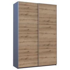 Шкаф-купе Doros G-Caiser Графит Дуб Эвок 2 ДСП 160х60х240 (42005074) Шкаф-купе Doros G-Caiser Графит Дуб Эвок 2 ДСП 160х60х240 (42005074)