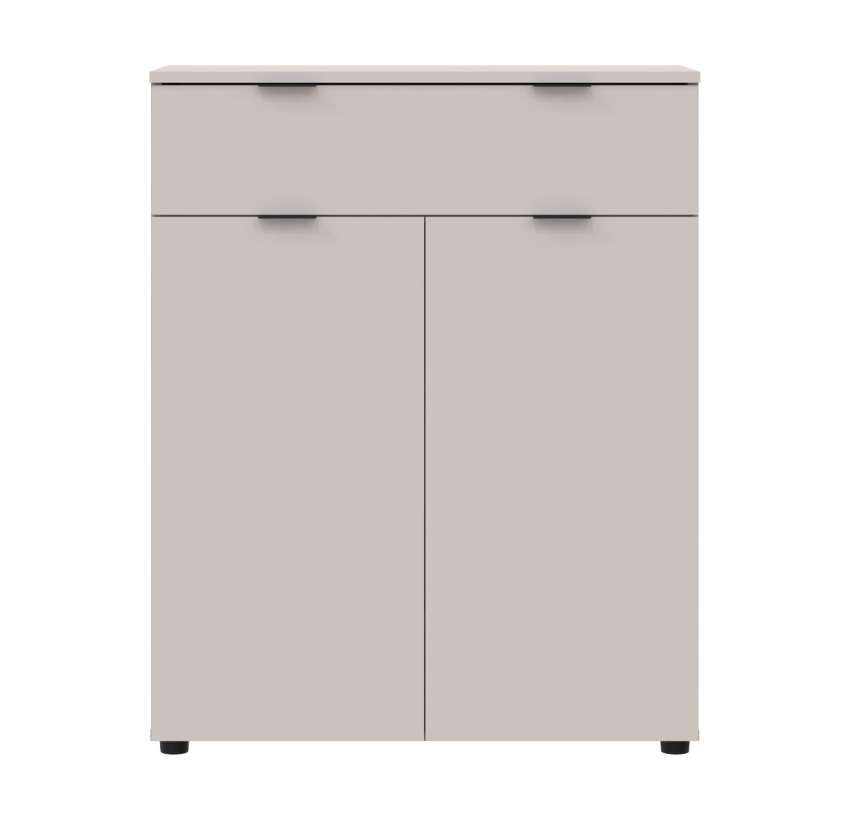 Комод Doros Рон 2 2 фасада 1 ящик Кашемир 80х38х100 (41516044)