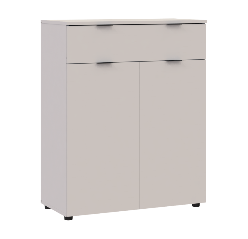 Комод Doros Рон 2 2 фасада 1 ящик Кашемир 80х38х100 (41516044)