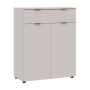 Комод Doros Рон 2 2 фасада 1 ящик Кашемир 80х38х100 (41516044)