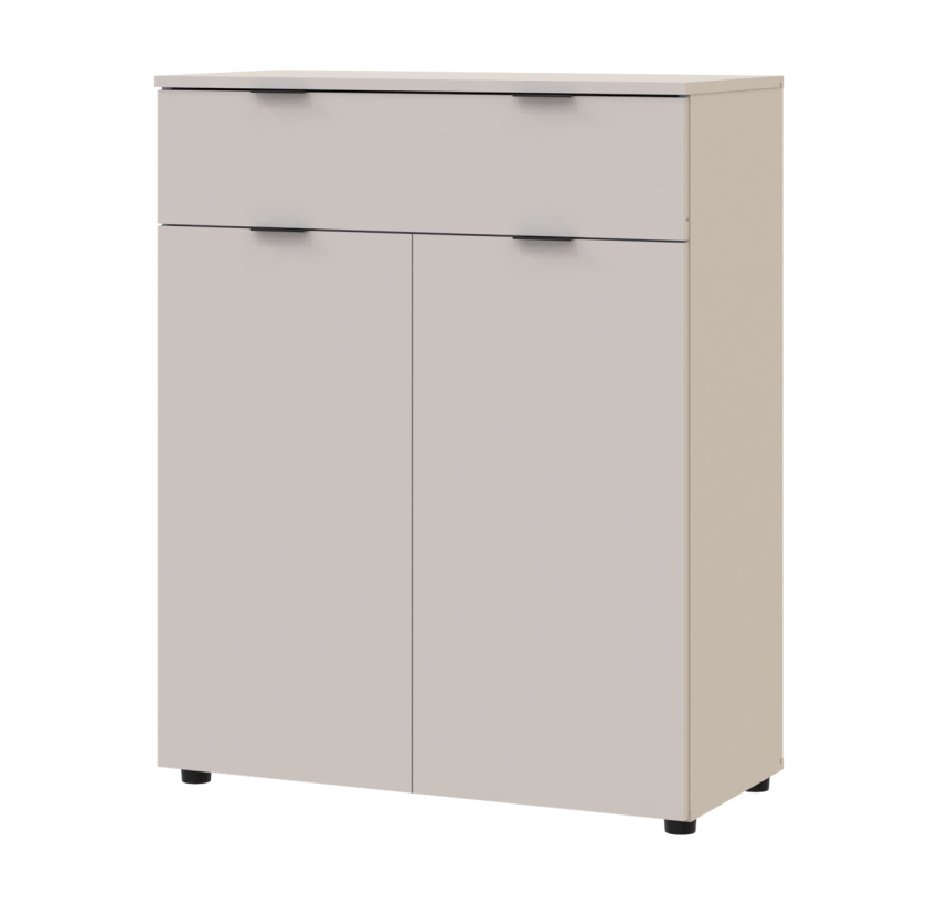 Комод Doros Рон 2 2 фасада 1 ящик Кашемир 80х38х100 (41516044)