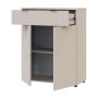 Комод Doros Рон 2 2 фасада 1 ящик Кашемир 80х38х100 (41516044)