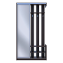 Передпокій Doros City One Door Венге 1 Дзеркало 110х45х210 (12365478)