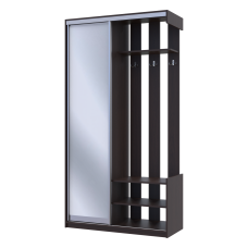 Прихожая Doros City One Door Венге 1 Зеркало 110х45х210 (12365478) Прихожая Doros City One Door Венге 1 Зеркало 110х45х210 (12365478)
