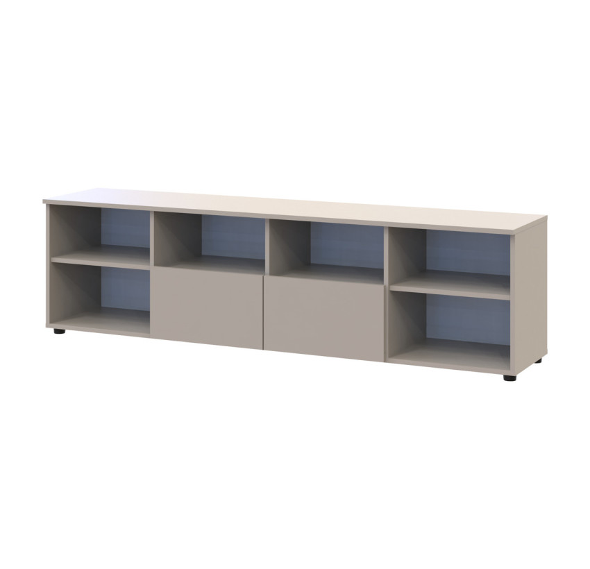 Комод Doros Рон 4 2 фасада 2 ящика Кашемир 180х38х50 (41516046)