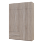 Розпашна Шафа для одягу Doros Лукас Дуб Сонома 160х50х240 (80737730)