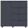 Комод Doros GС1 Графіт 100х40х81,2 (41510069)