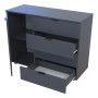 Комод Doros GС1 Графіт 100х40х81,2 (41510069)