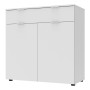 Комод Doros Рон 2 2 фасада 1 ящик Белый 80х38х100 (41516003)