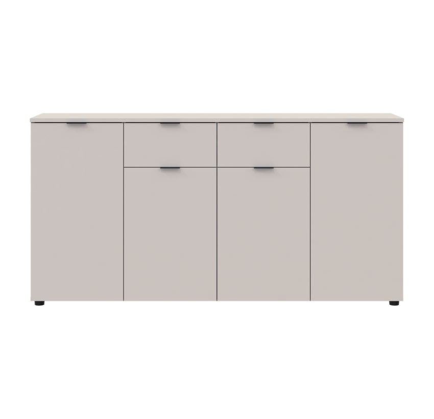 Комод Doros Рон 7 4 фасада 2 ящика Кашемир 160х38х81 (41516049)