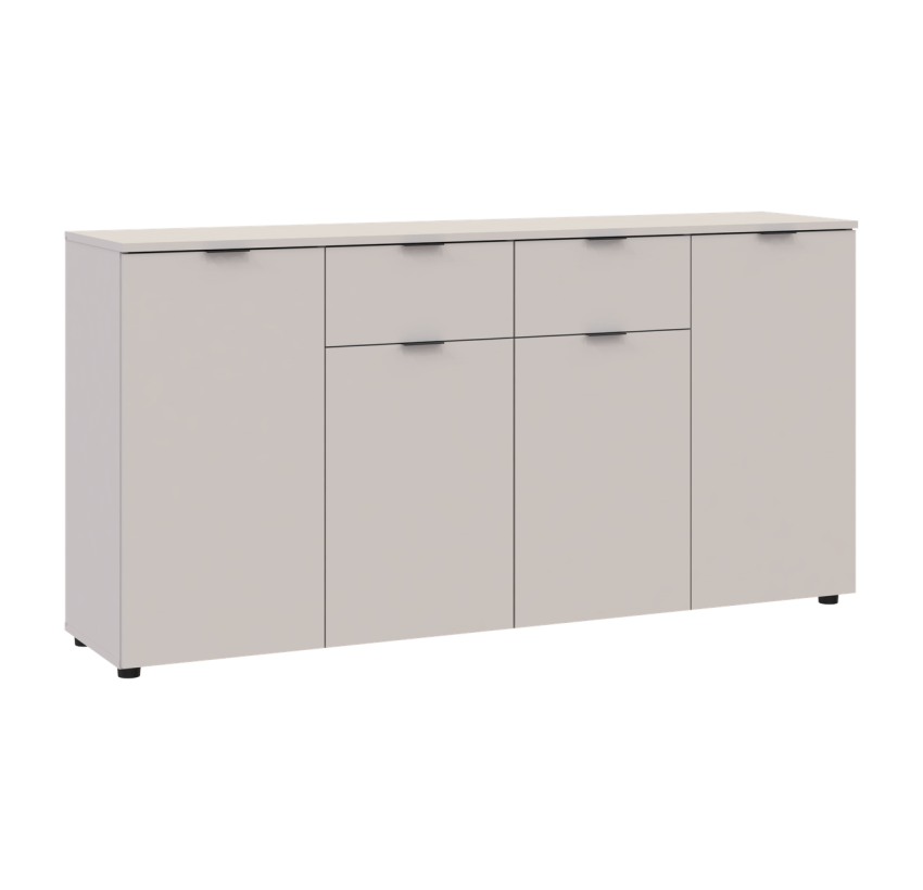 Комод Doros Рон 7 4 фасада 2 ящика Кашемир 160х38х81 (41516049)