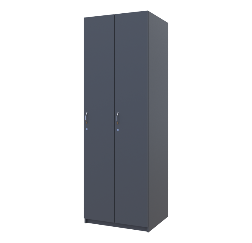 Роздягальня Doros 2-х секційна Графіт 2 ДСП 60х52х180 (40512886)