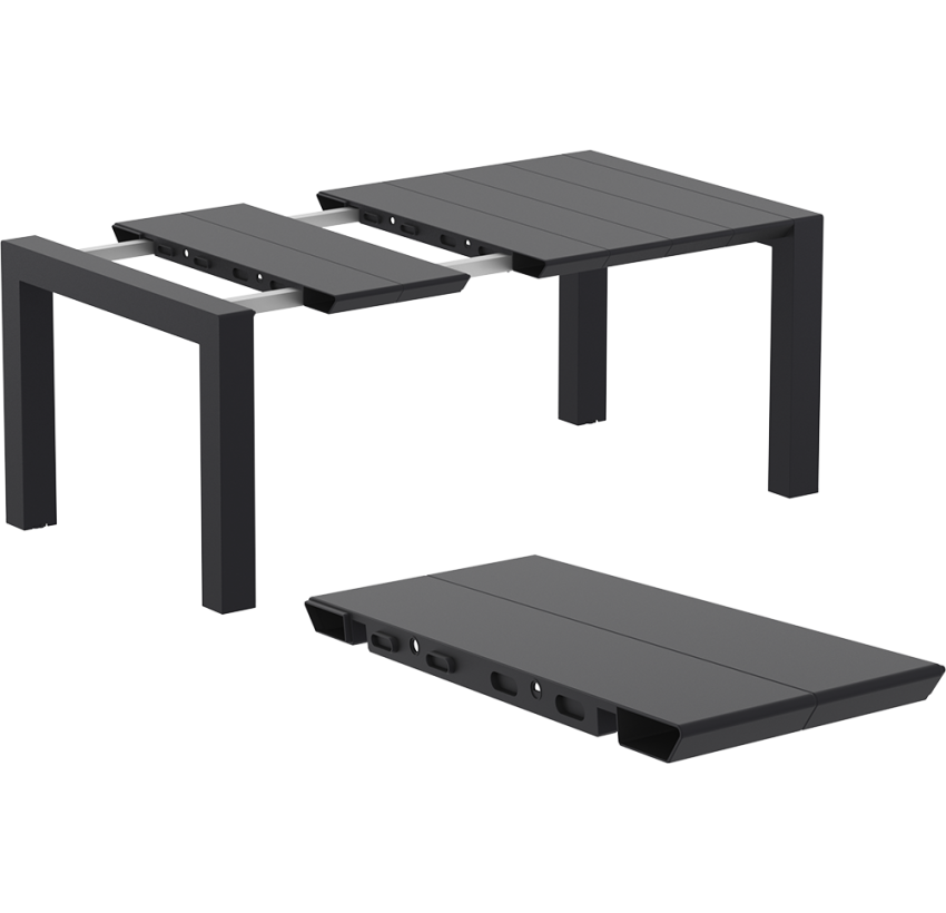 Стол Siesta Vegas 100-140 Black