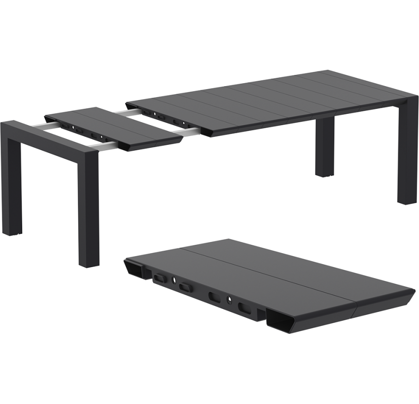 Стіл Siesta Vegas 180-220 Black