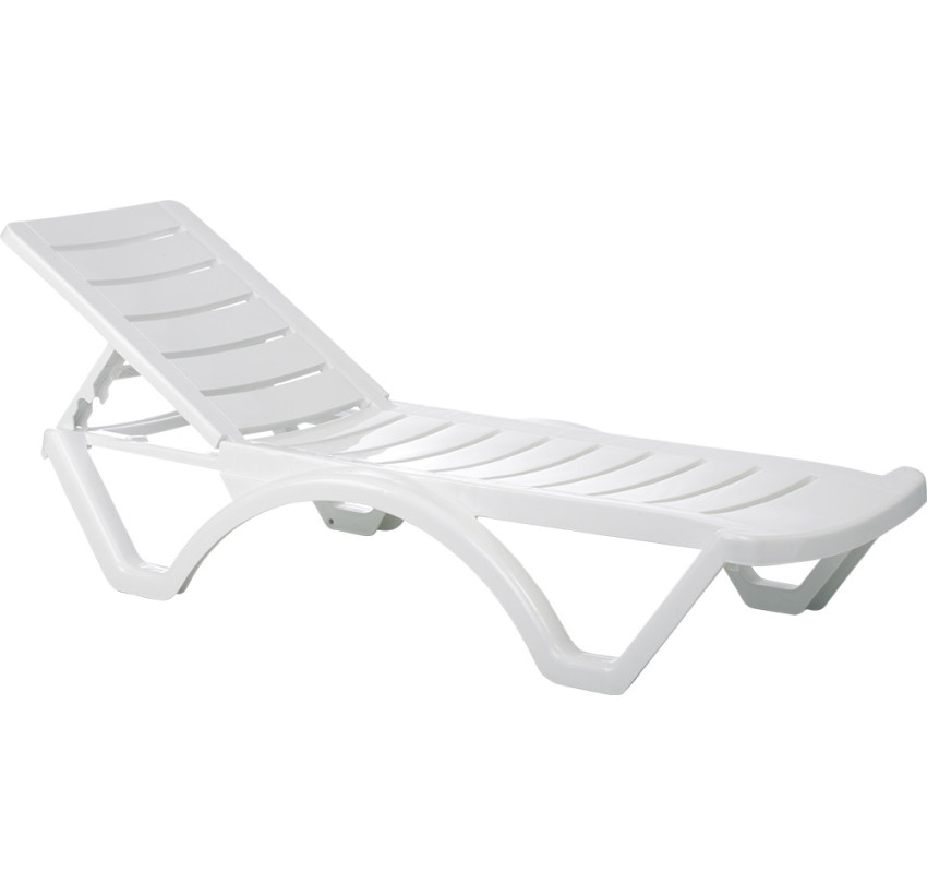 Шезлонг Siesta Aqua White