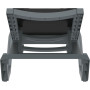 Шезлонг Siesta Rio Pro Dark Grey Black