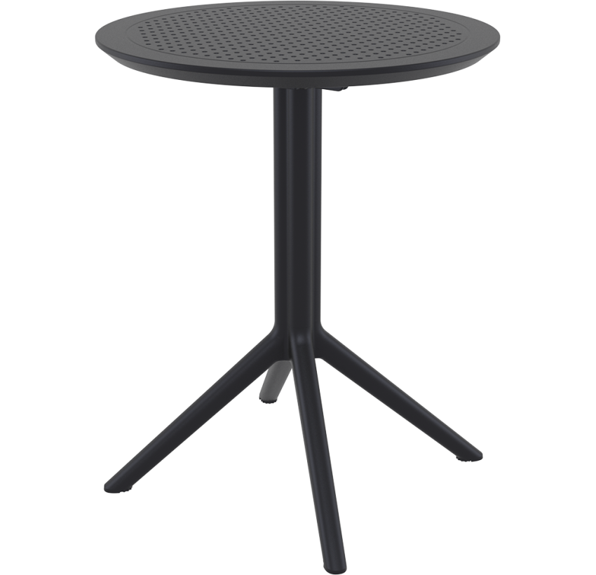 Cтол круглый Siesta Sky Folding Table 60 Black