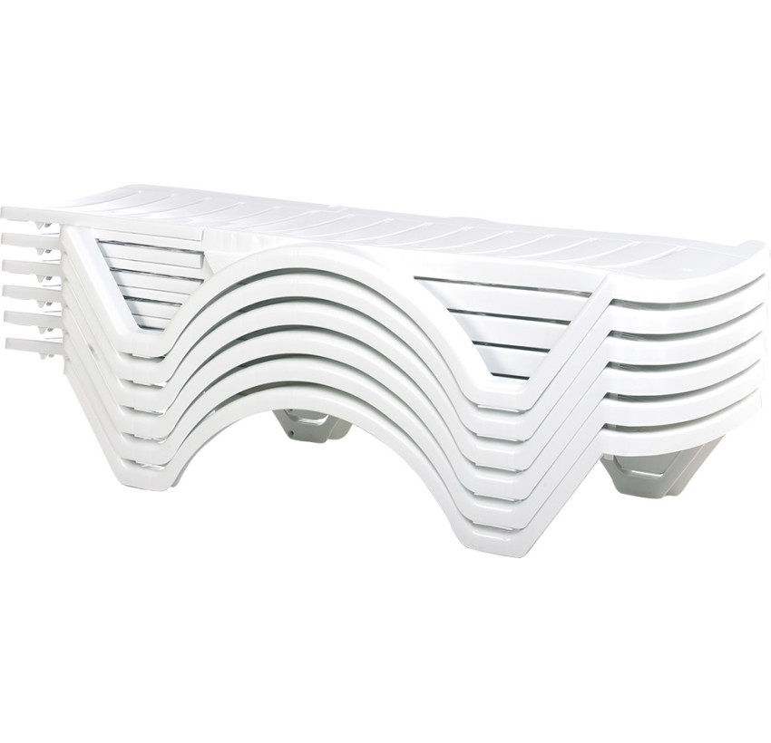 Шезлонг Siesta Aqua White