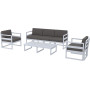 Комплект мебели для террасы Siesta Mykonos Lounge Set XL Gray Серый