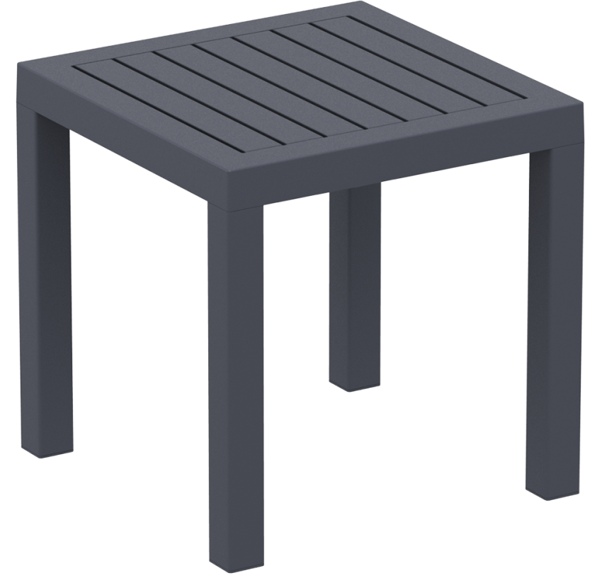 Стіл для шезлонгу Siesta Ocean Side Table Dark Grey
