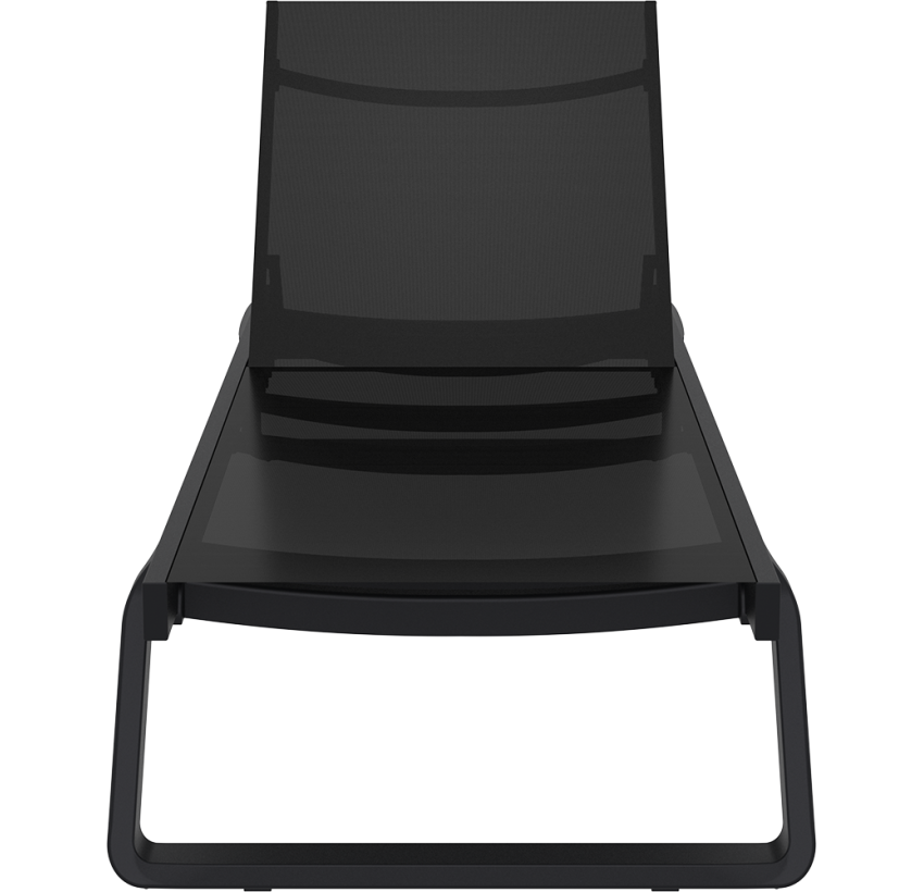 Шезлонг Siesta Tropic Black Black