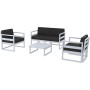 Комплект мебели для террасы Siesta Mykonos Lounge Set Gray Серый