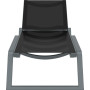 Шезлонг Siesta Rio Dark Grey Black (уценка)