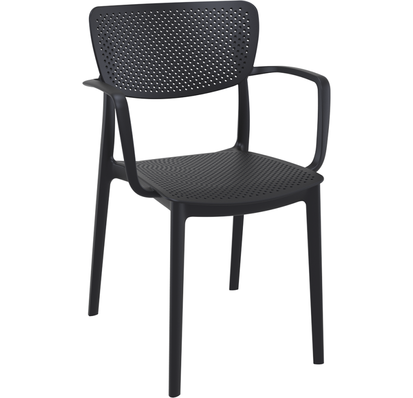 Комплект мебели для кафе Siesta Loft with Sky Black