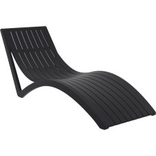 Шезлонг Siesta Slim Black Шезлонг Siesta Slim Black
