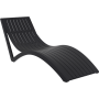 Шезлонг Siesta Slim Black