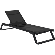 Шезлонг Siesta Tropic Black Black