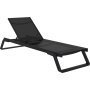 Шезлонг Siesta Tropic Black Black