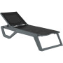 Шезлонг Siesta Rio Pro Dark Grey Black